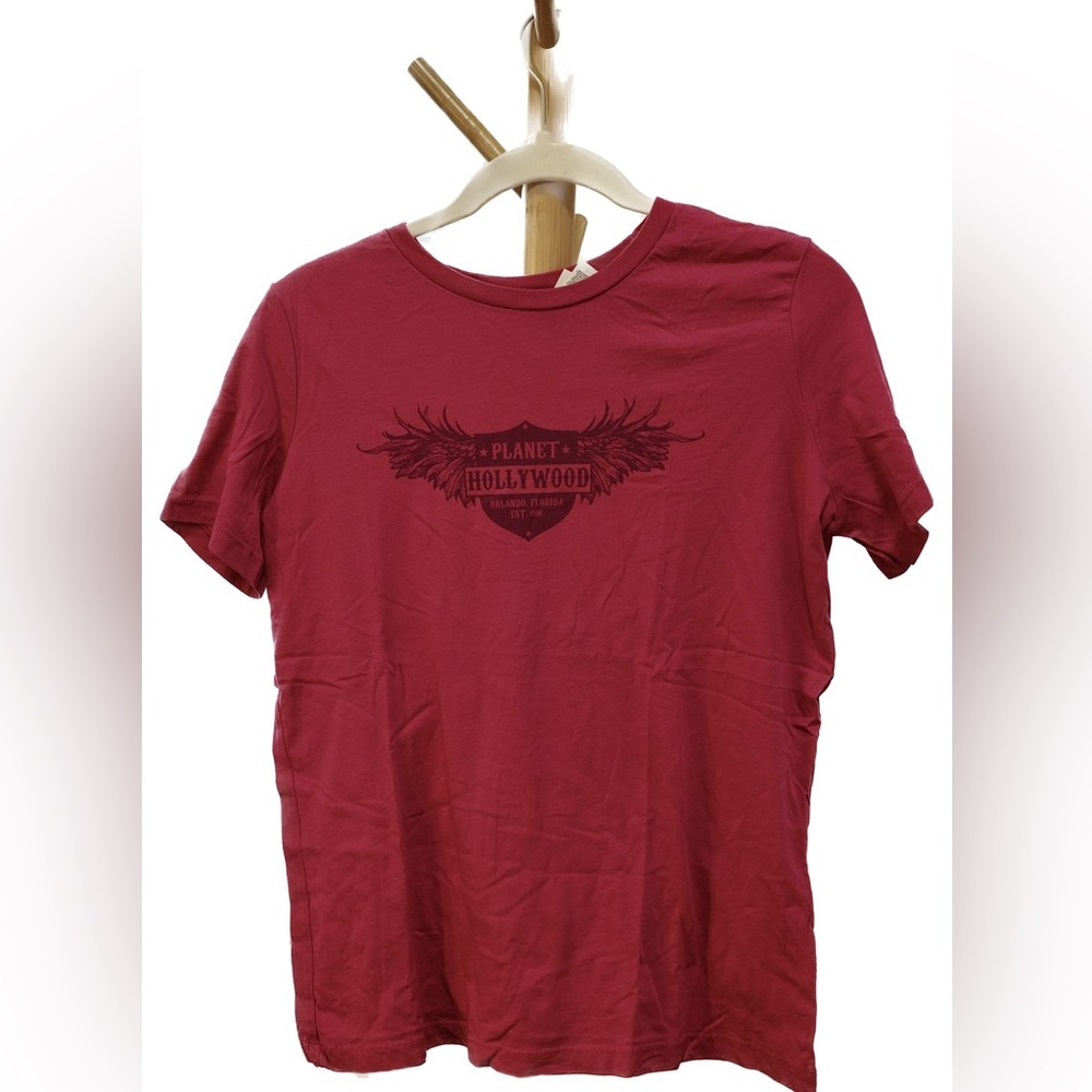 Tshirt Planet Hollywood - Magenta